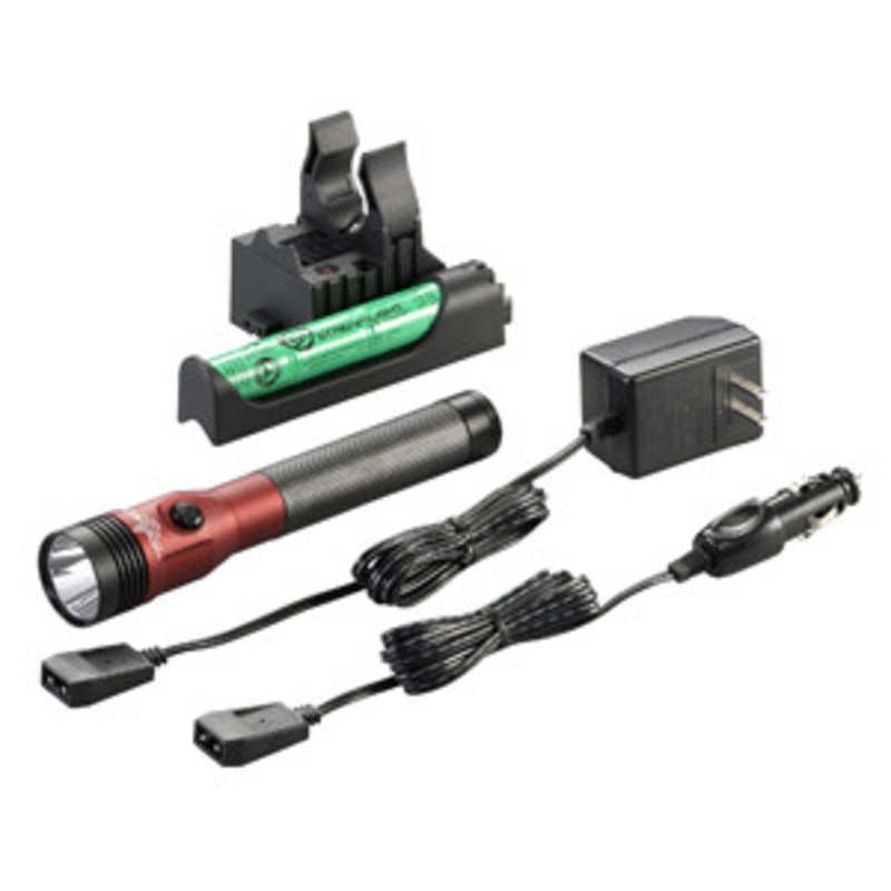 Streamlight Red DS Stinger LED HL AC/DC with Piggyback Charger 800 Lum – SG75494