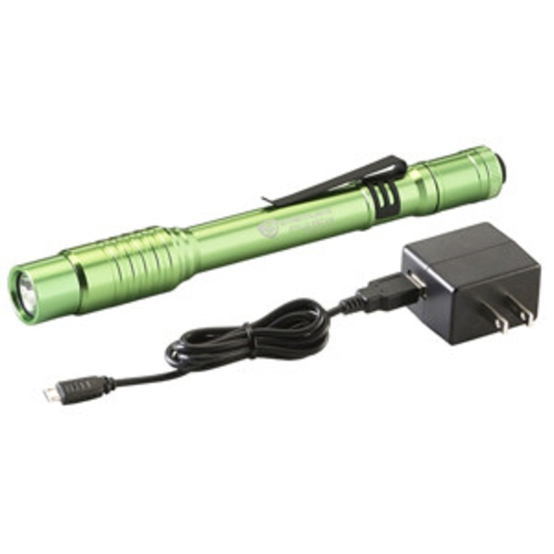 Streamlight Stylus Pro USB with 120V A/C Adapter – Lime – SG66145