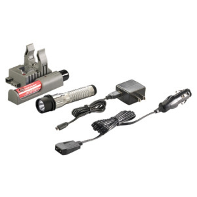 Streamlight Strion HL Chrome Piggyback AC/DC – SG74783