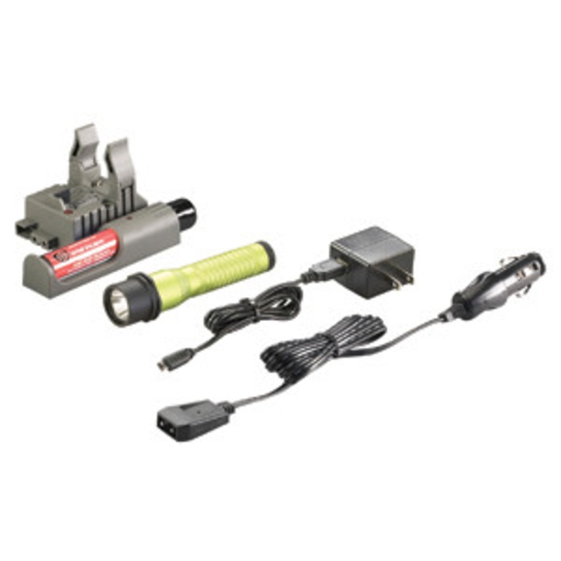 Streamlight Strion HL Lime Piggyback AC/DC – SG74784