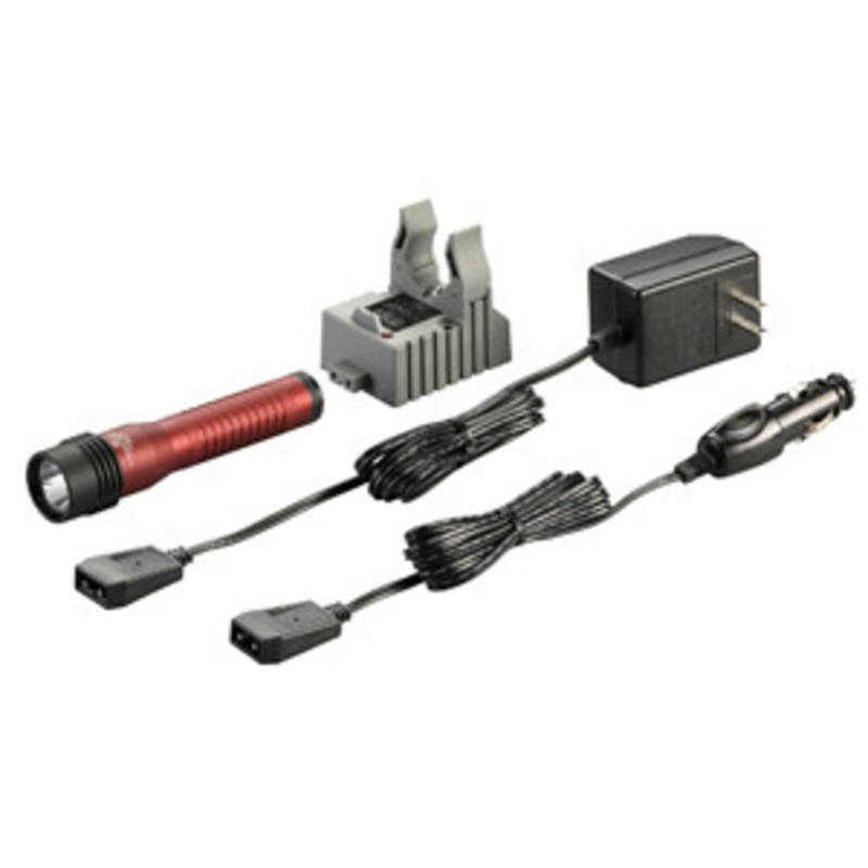 Streamlight Red Strion HL AC/DC with AC/DC Single Charger 500 Lumen – SG74775