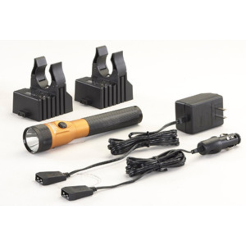 Streamlight Stinger DS LED Orange AC/DC 2 Holders – SG75646
