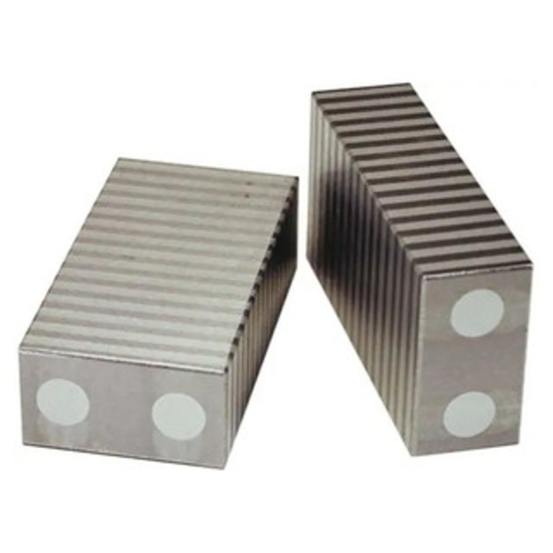 Value Collection Magnetic Aluminum Parallels, Matched Pair, 4 x 1 x 2 – 99-941-7