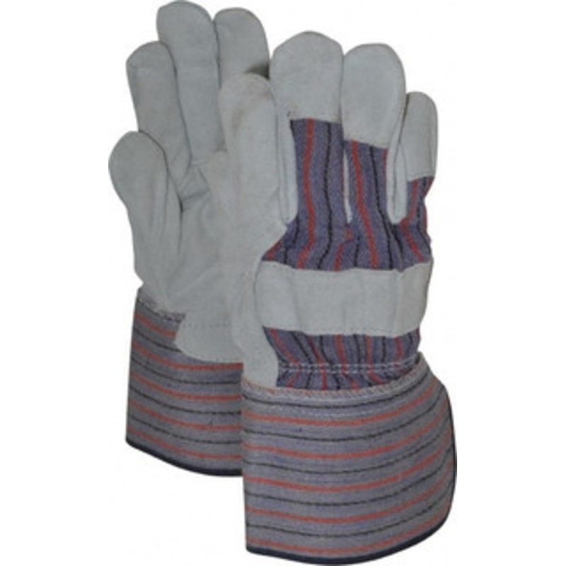 Value Collection Size L (9) Split Cowhide Work Gloves Uncoated, Gauntlet Cuff, Paired S200 – 00568717