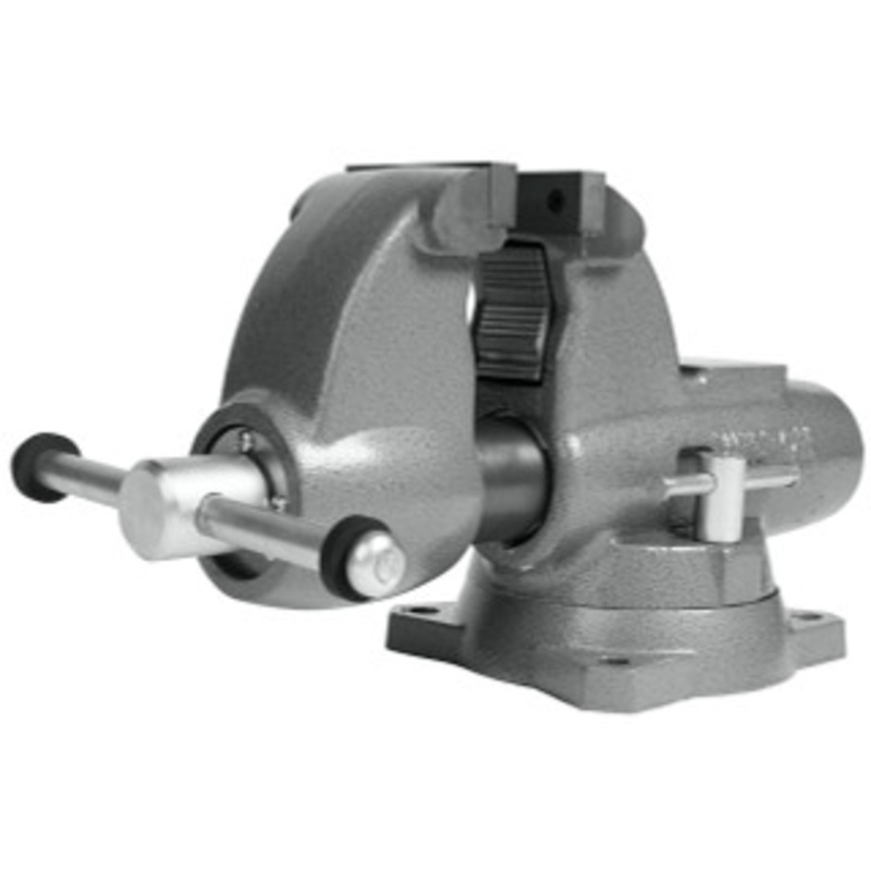 Wilton Combination Pipe & Bench Round Channel Vise with Swivel Base, 3-1/2 Jaw Width – 28825